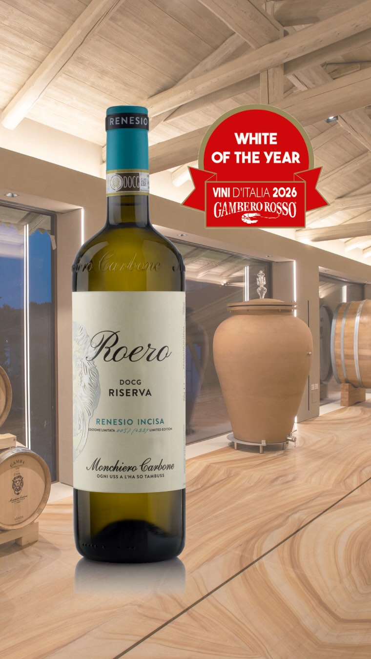 Vieni a conoscere la cantina dove si è affinato il Miglior Vino Bianco d’Italia : il Roero Arneis Riserva Docg RENESIO INCISA.
-
-
Come and meet the winery where the Best White Wine of Italy was aged: the Roero Arneis Riserva Docg RENESIO INCISA. 

🇪🇺 CAMPAIGN FINANCED ACCORDING TO EU REGULATION N. 2021/2115
🇮🇹 MINISTRY OF AGRICULTURE, FOOD SOVEREIGNTY AND FORESTS

#trebicchieri #monchierocarbonewinery #roeroarneis #bestwhitewineofitaly #gamberorosso #winelover