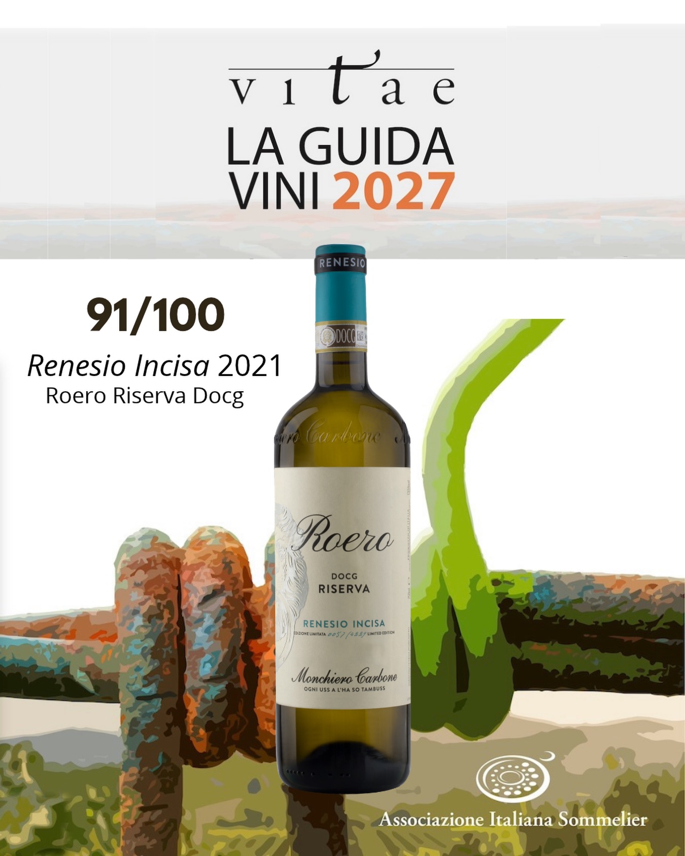 Il nostro Renesio Incisa 2021 è stato valutato dalla guida Ais tra i migliori vini italiani con un punteggio di 91/100!
Grazie @aisofficial_ita ✨🥂
-
-
Our Renesio Incisa 2021 has been rated by the Italian Sommelier Association guide among the best Italian wines with a score of 91/100!

Thank you @aisofficial_ita ✨🥂

#bestitalianwine #roeroarneis #monchierocarbone #topitalianwines #renesioincisa 
@aispiemonte @ais_torino @aiscuneo @ais_asti @partesaforwine @ais_lombardia @ais_milano @ais_alessandriaofficial @ais