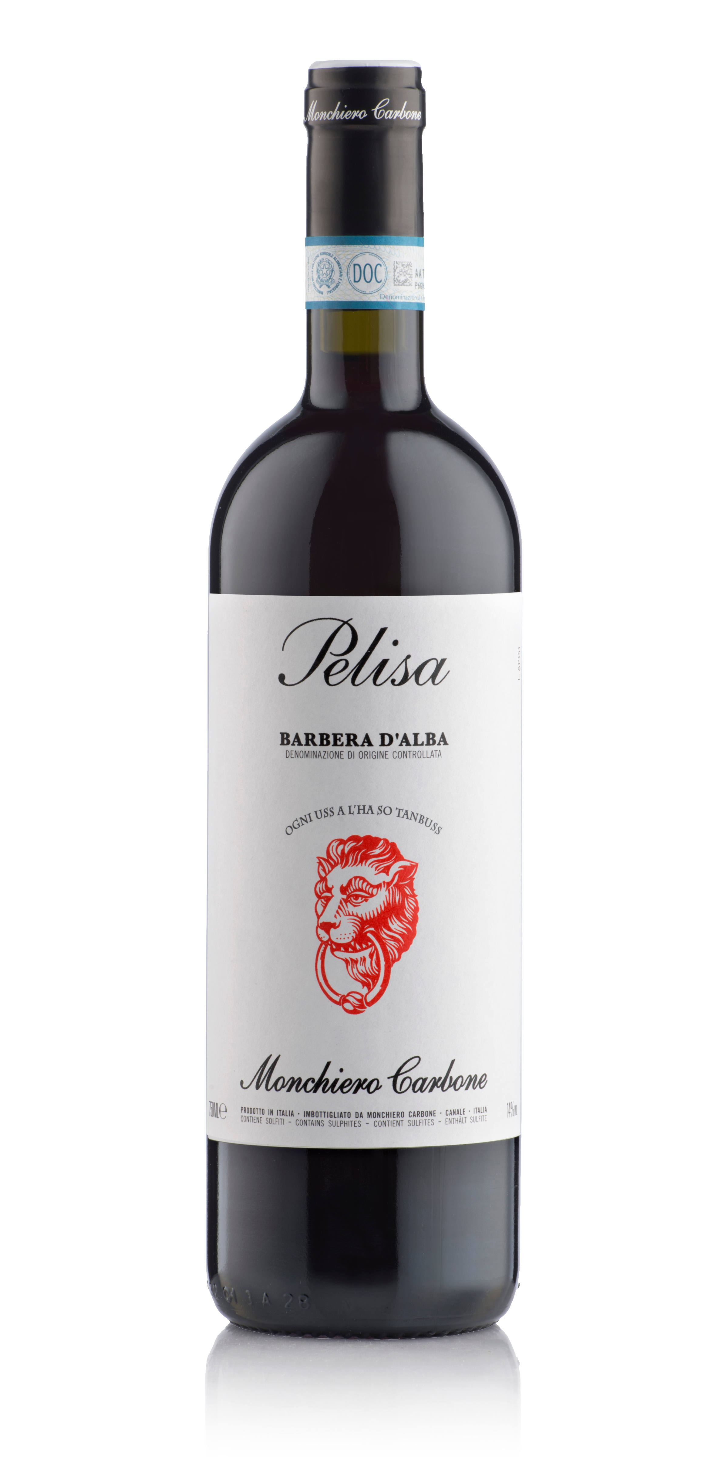 Pelisa Barbera d'Alba bottle