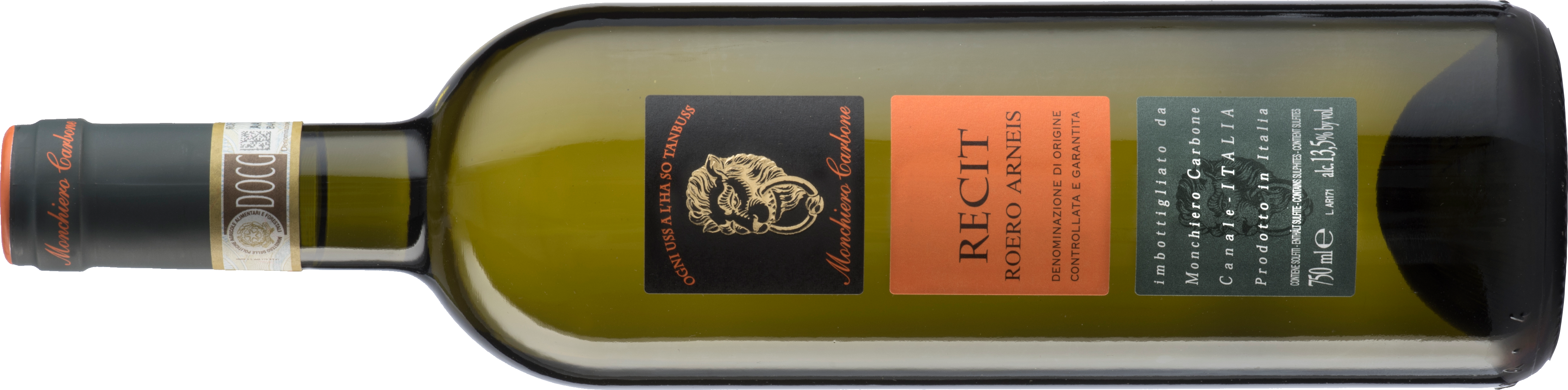 Recit lying down bottle