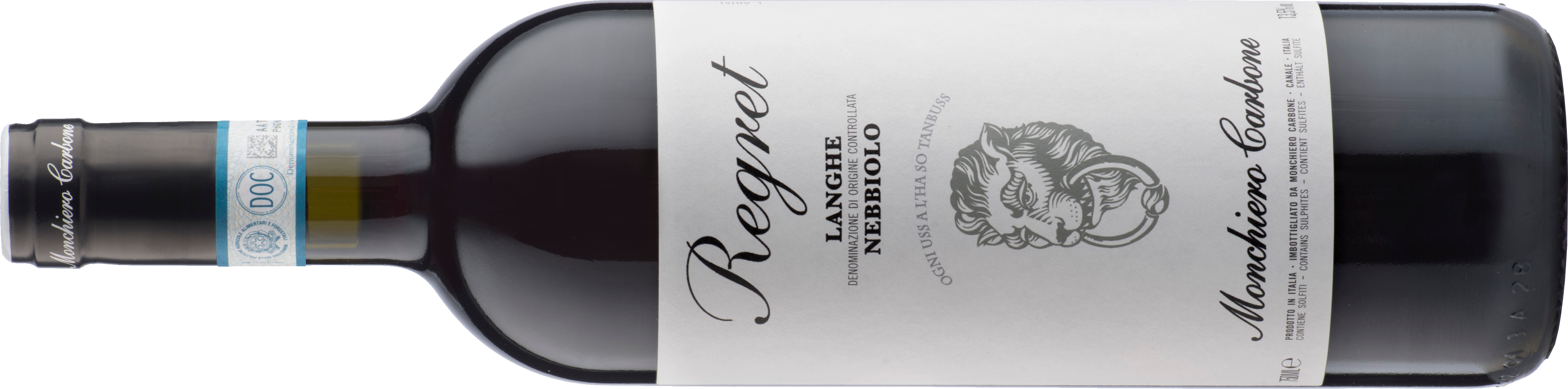 Bottiglia Regret coricata