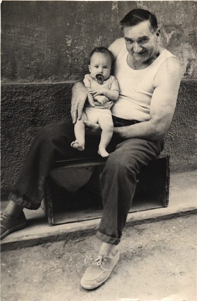 Nonno Cecu e Francesco