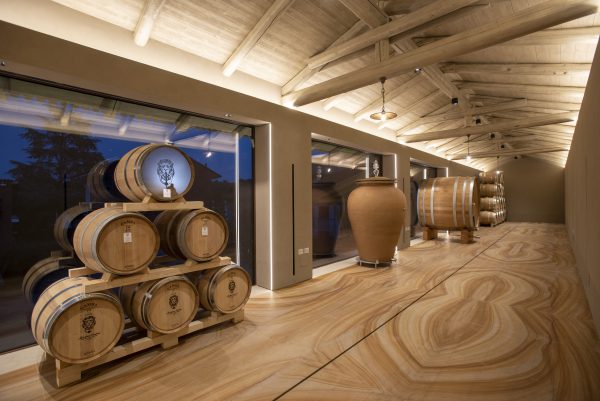 New aging cellar for white wines